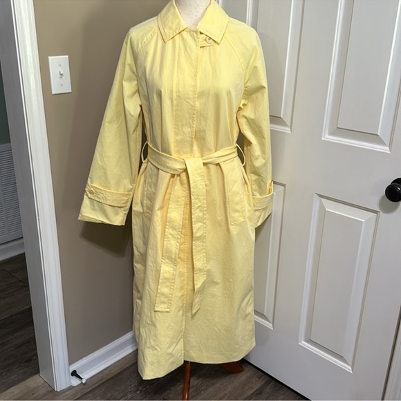 Madewell Classic Belted Trench Coat In Candlelight Yellow - Picture 3 of 9